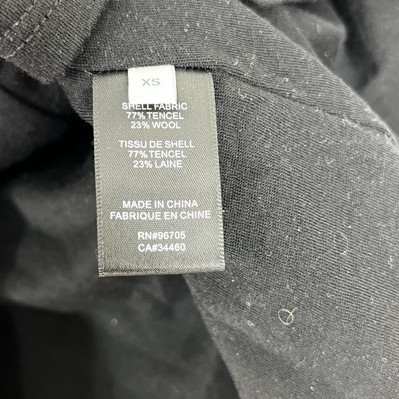 Rebecca Taylor Women's Lightweight Mock Neck Trapeze Top Black - Picture 7 of 8